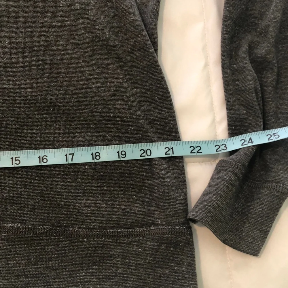J Crew heathered grey long sleeve shirt